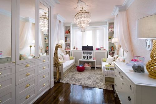 Darling Pink and Gold room by Candice Olson