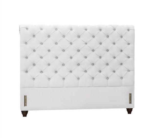 Pottery Barn Chesterfield Upholstered Tufted Headboard