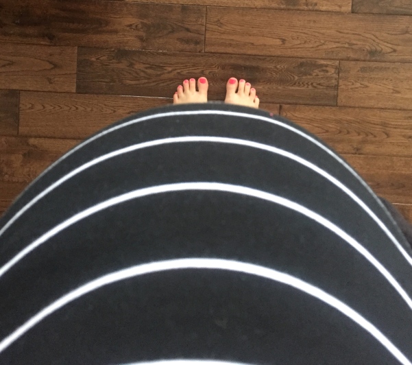 Belly View at 23 Weeks